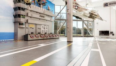 USS Nimitz Flooring Project – National Naval Aviation Museum – NAS Pensacola 3D Model