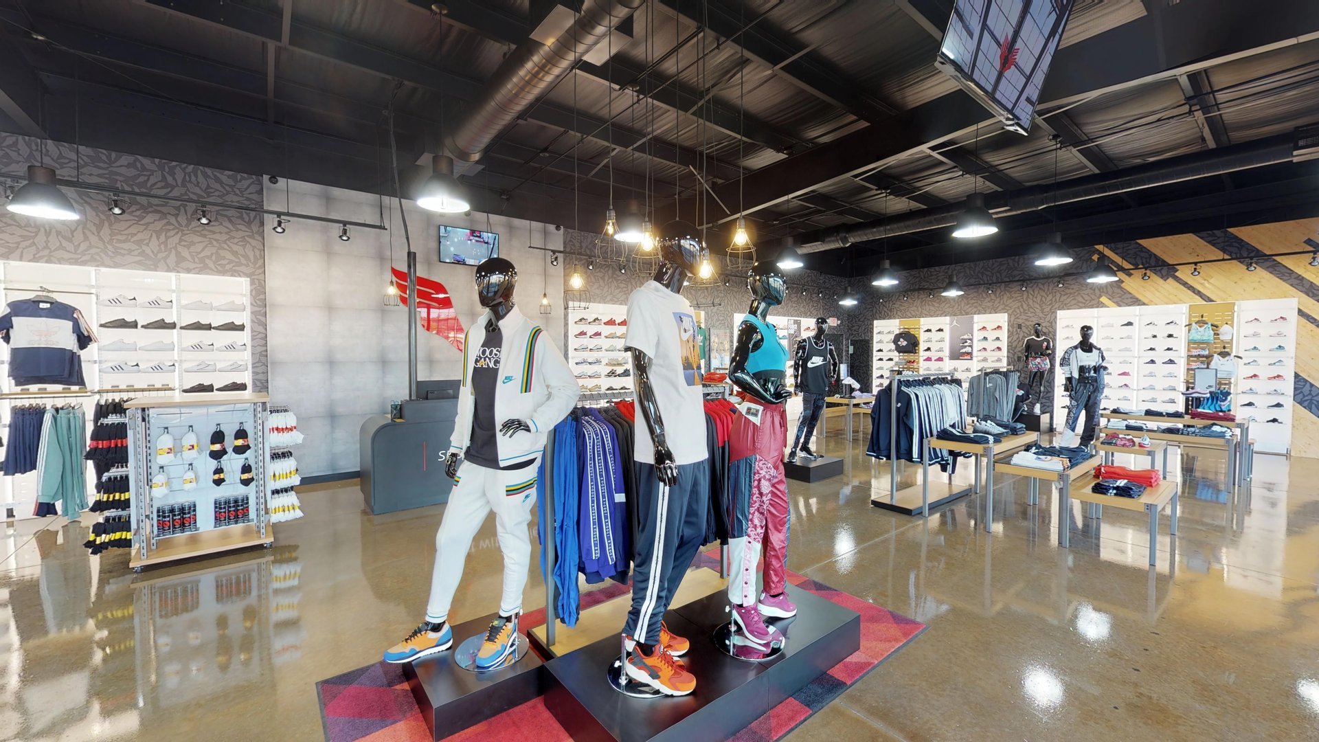 The Athlete’s Foot Auburn, AL Matterport 3D Virtual Tours in